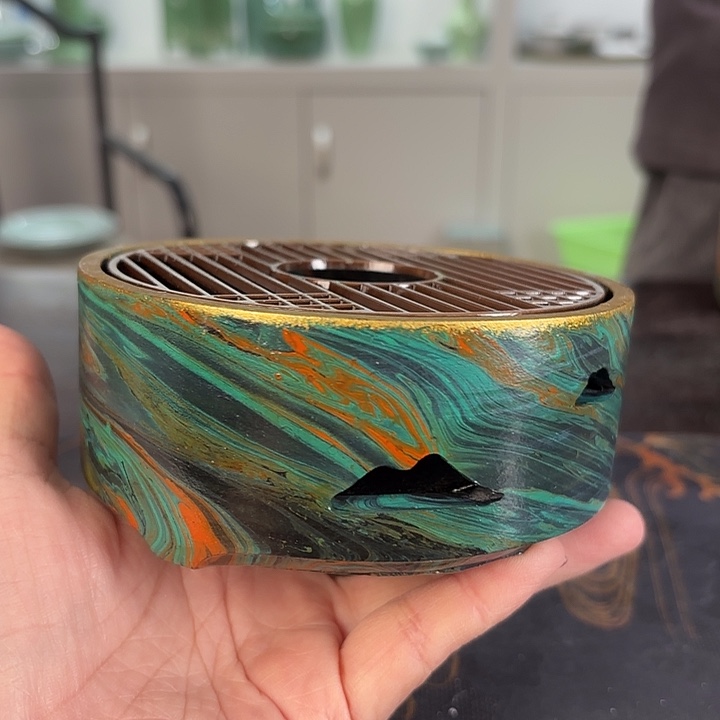 龙泉云间青瓷小米茶器