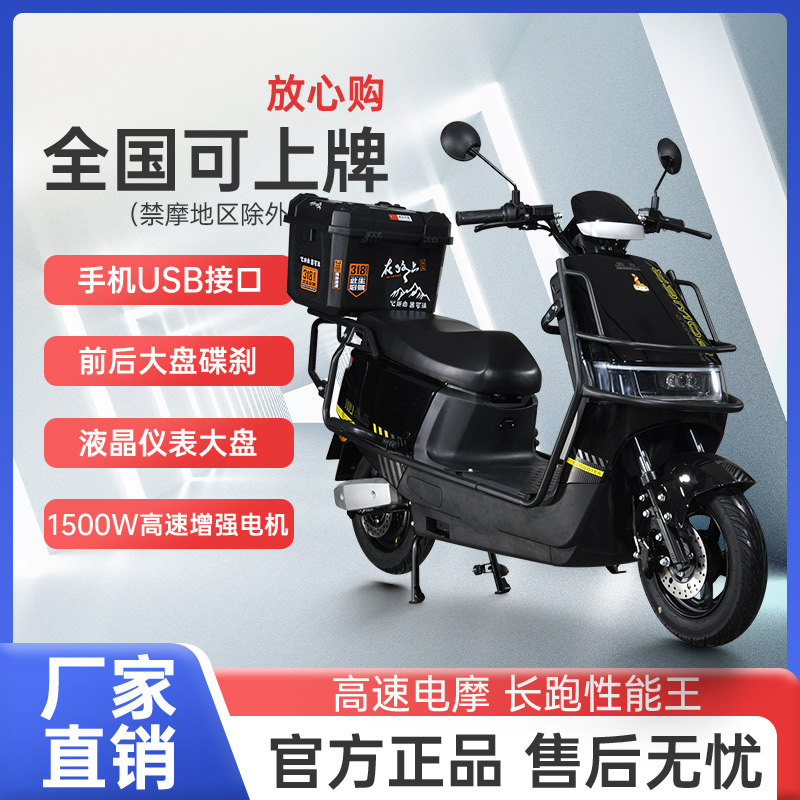 Phoenix/凤凰炫酷机甲电动摩托车高速长续航时尚大功率电动车Z1