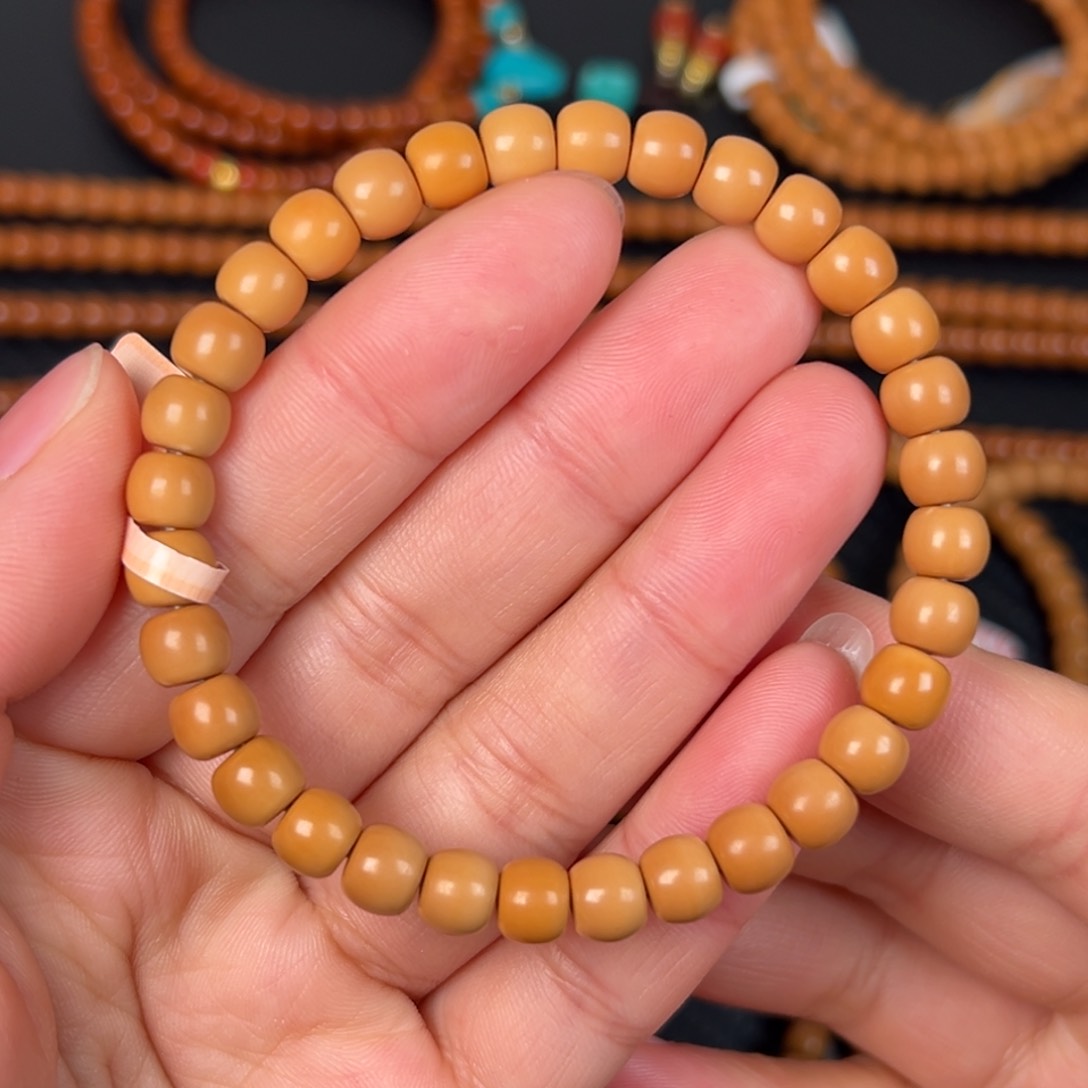 橄榄核把件橄榄核尖0.7极限弧单圈