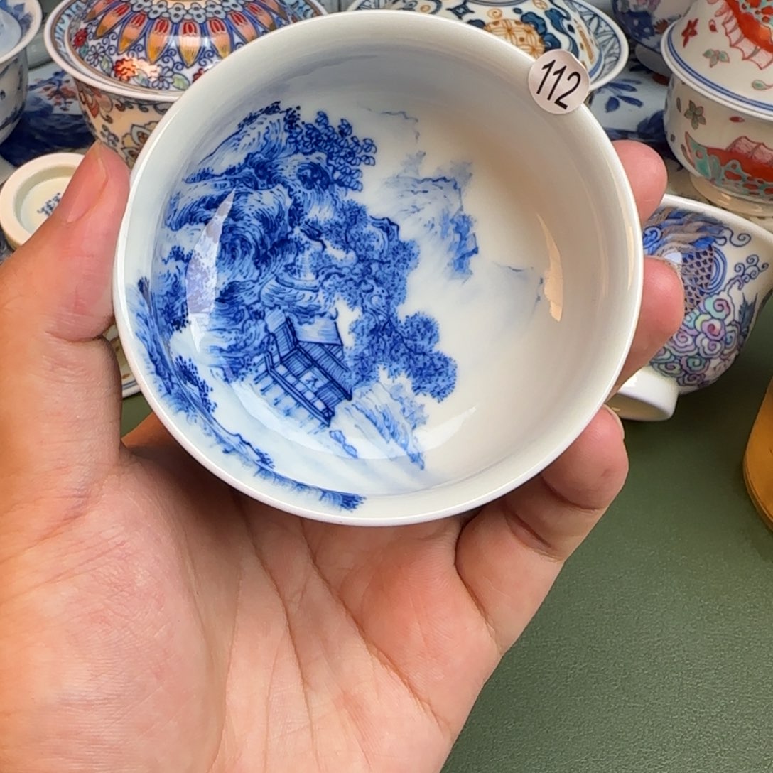 彦祖纯手工手绘茶具112
