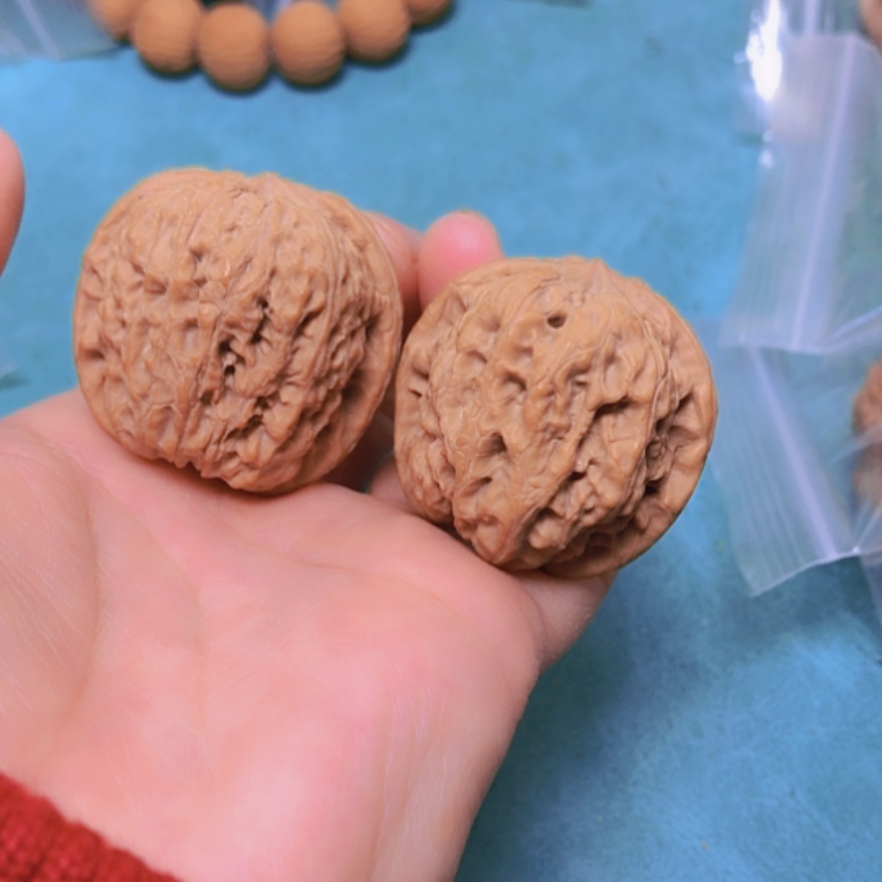 【闪购商品】摆件核桃36雨花石全品