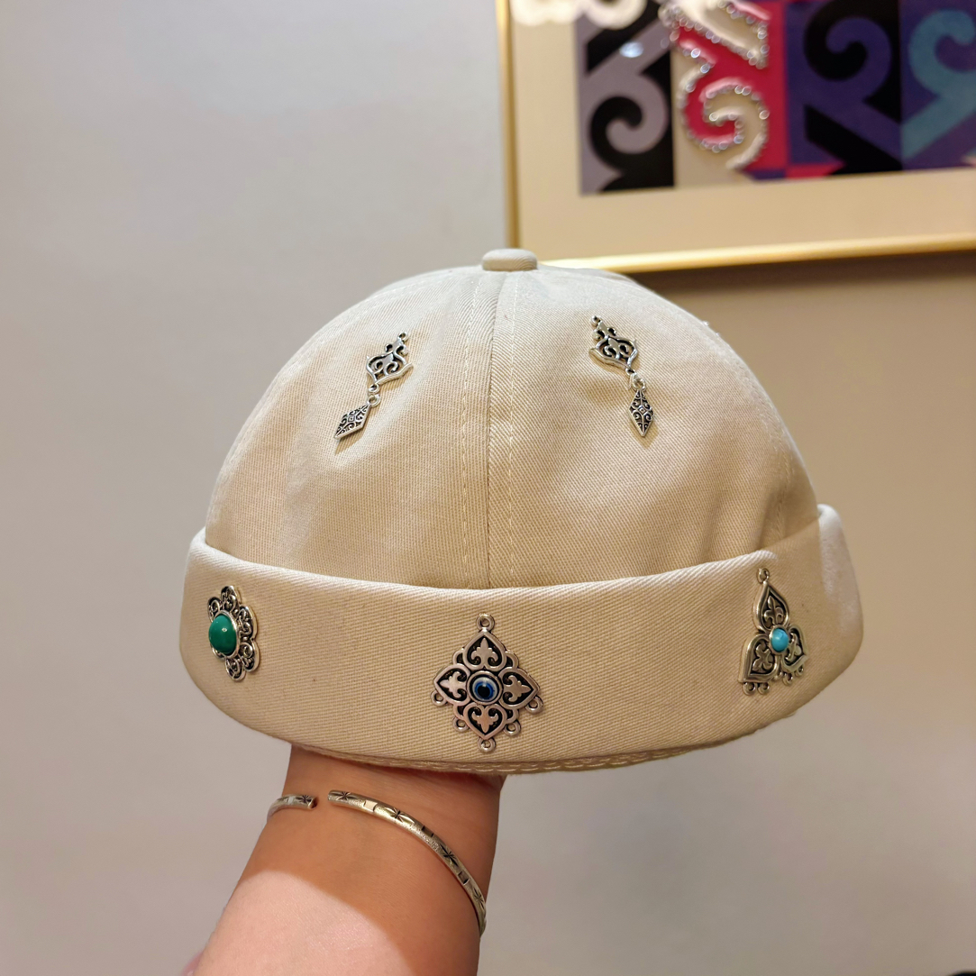 配饰款帽子   /大小可调节(头围50-55都能戴)