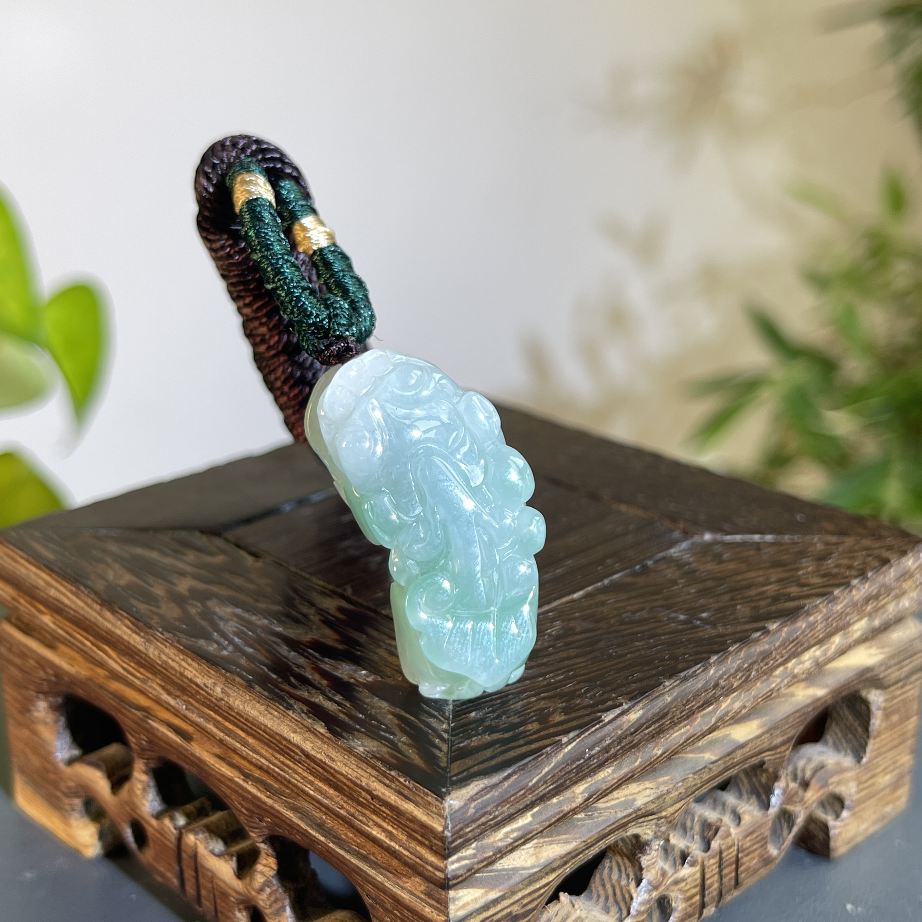 JTA16-52 天然缅甸A货翡翠 貔貅