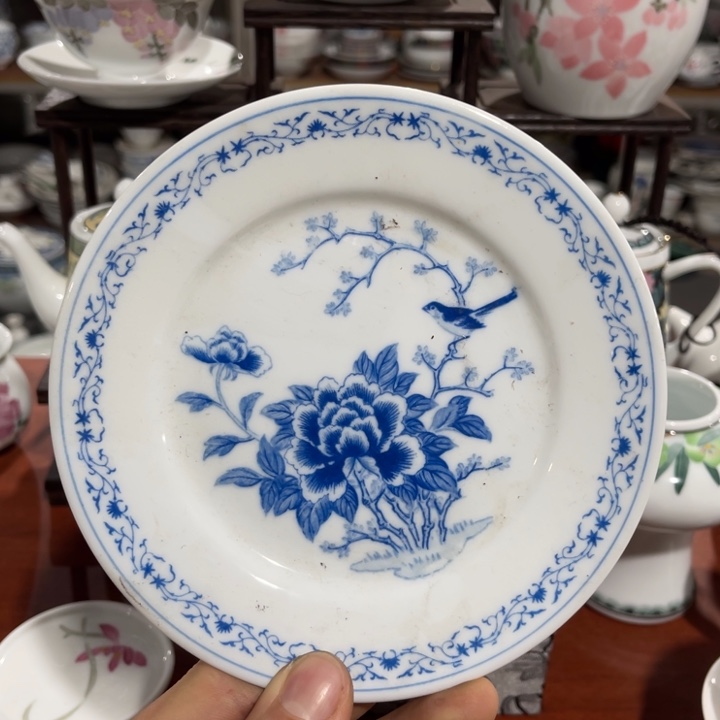 醴陵高温瓷釉下彩15.5厘米