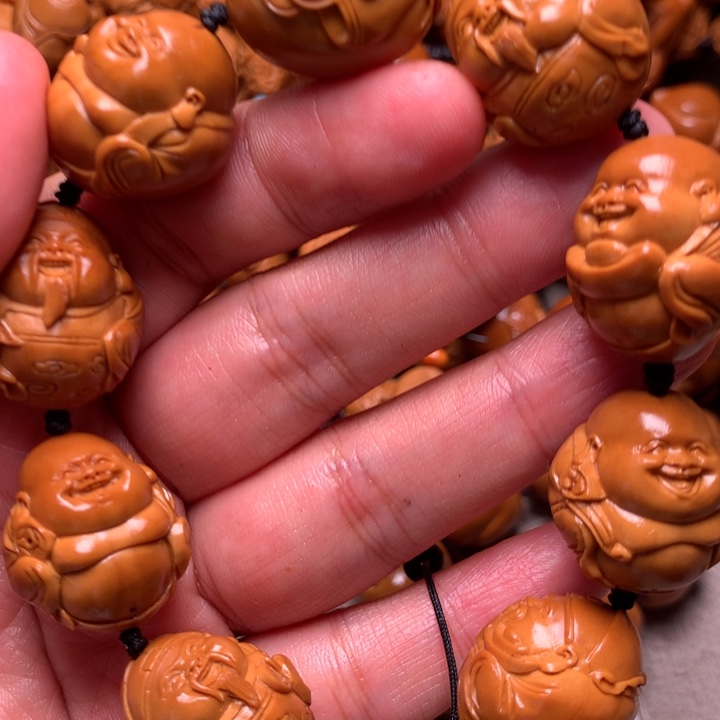 橄榄核手串/手链头一次