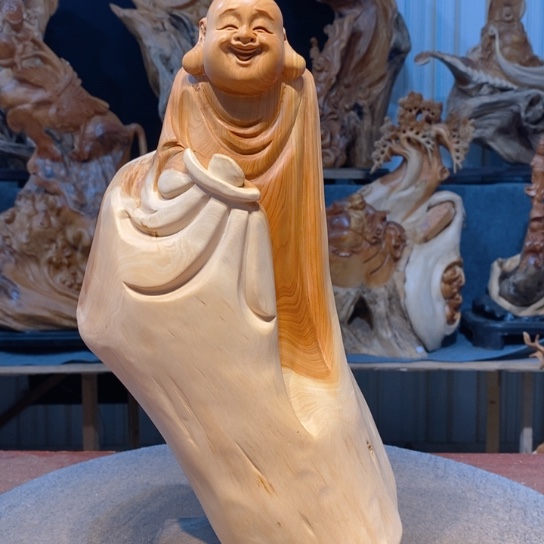 柏木（崖柏）根雕摆件