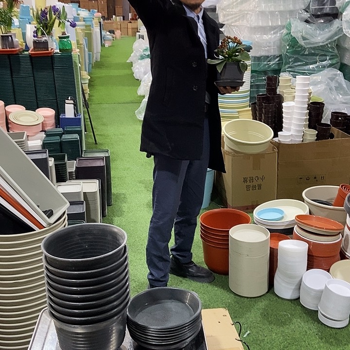 矮陶口15高10.5黑色10个带拖