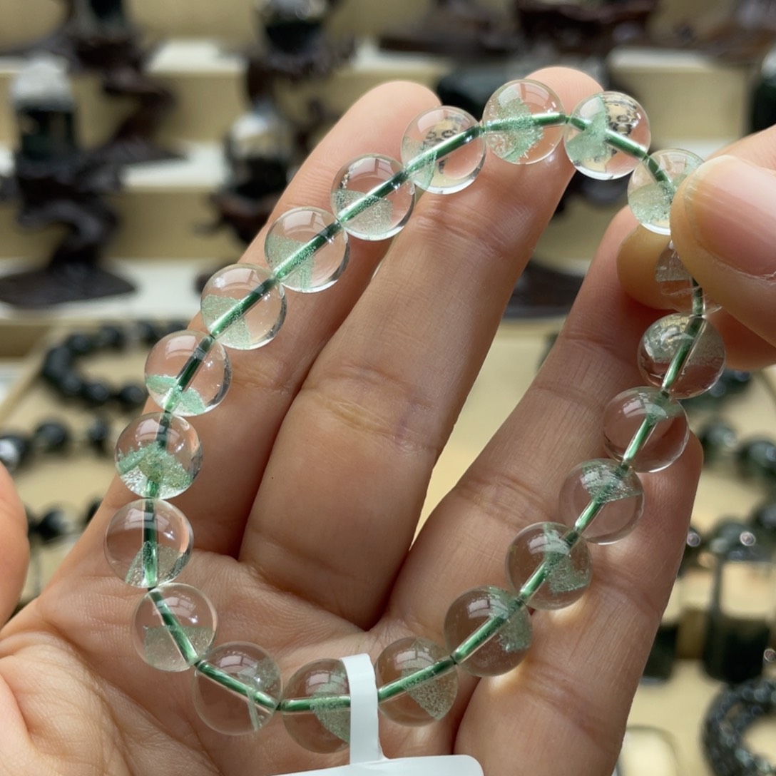 水晶手链未镶嵌翠幽灵手链