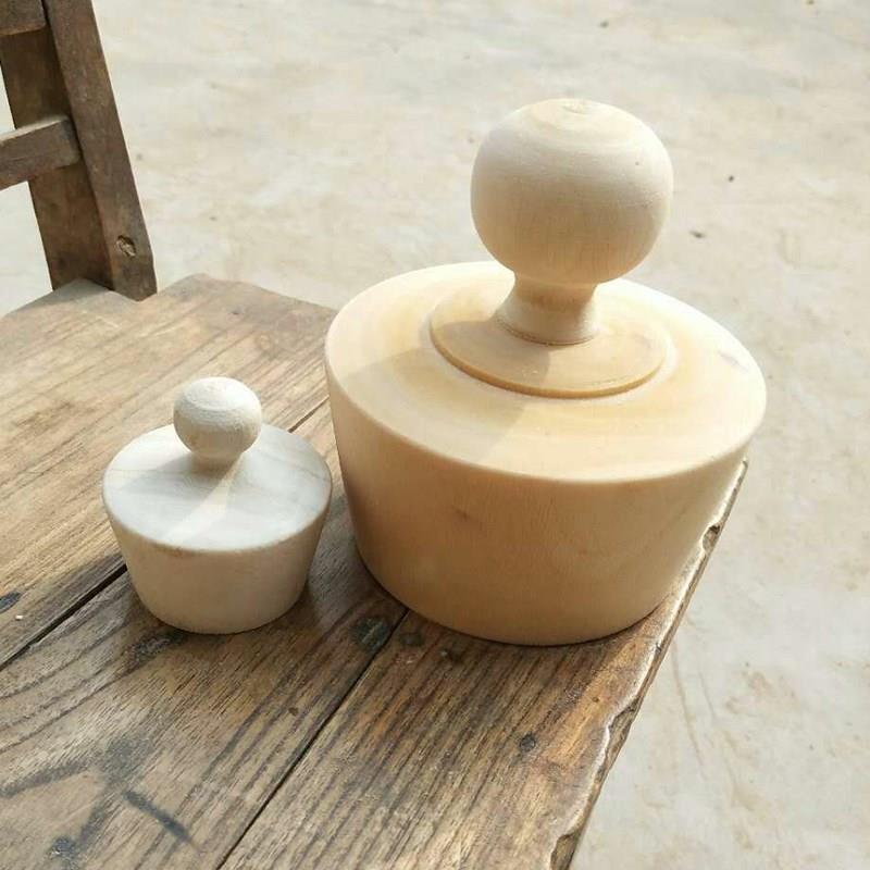 醒酒器盖子防尘盖红酒玻璃实木木塞木榫酒坛瓶塞子堵漏木塞