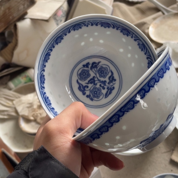 碗瓷景德镇高温细白瓷餐具