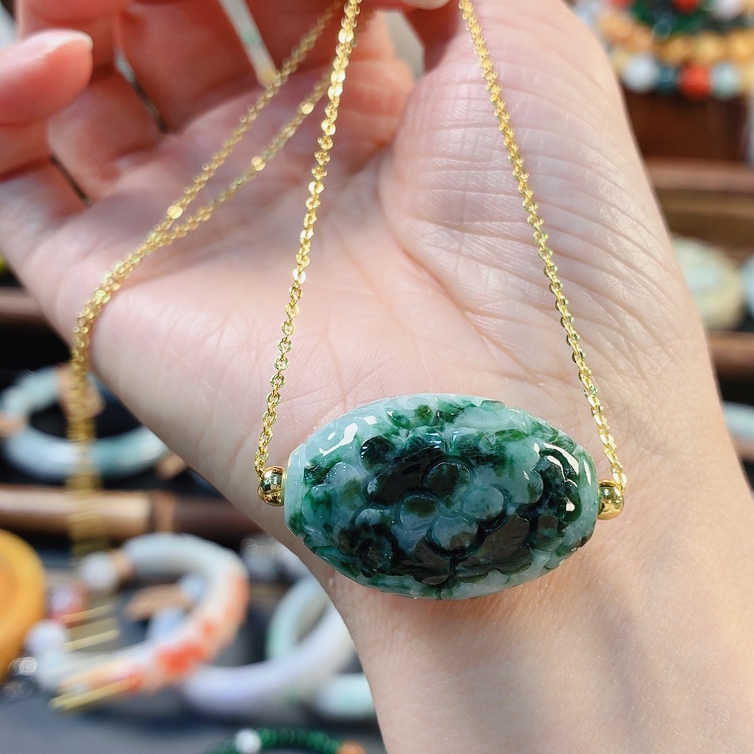 翡翠未镶嵌手链手串