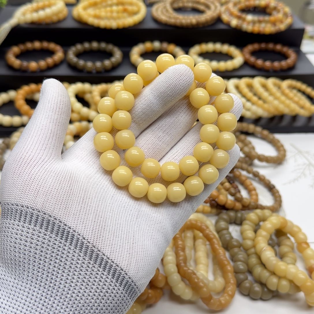 菩提根/象牙果吊坠卡13珑珠 精工 10年