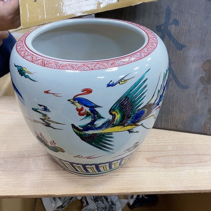 瓷片瓷制作工艺品摆件