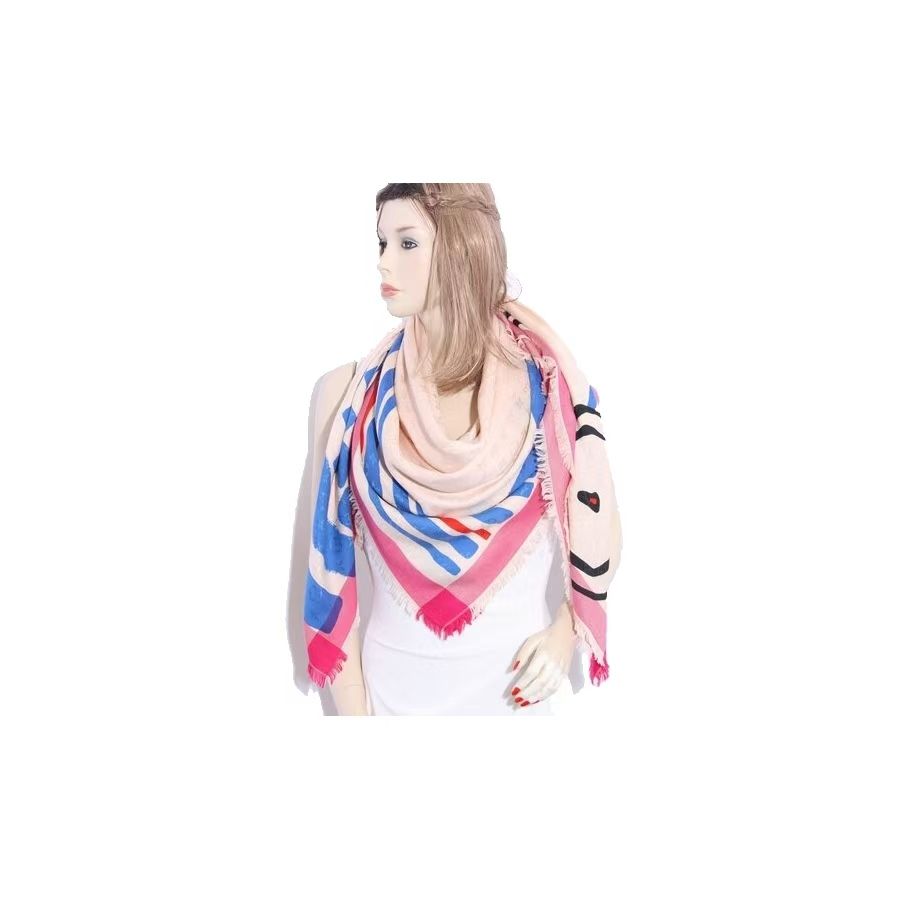 99新 LouisVuitton/路易威登 海囤/LV/围巾/140*140/nu19622