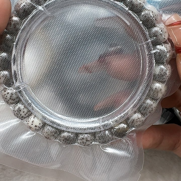 星月菩提手串437高端黑灰星月菩提98桶单圈