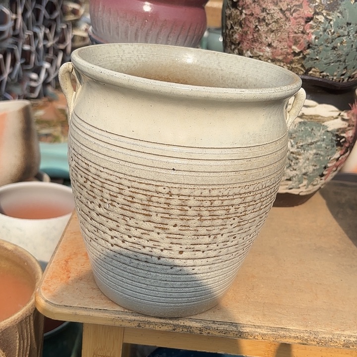 正品紫砂口18高21白泡2个