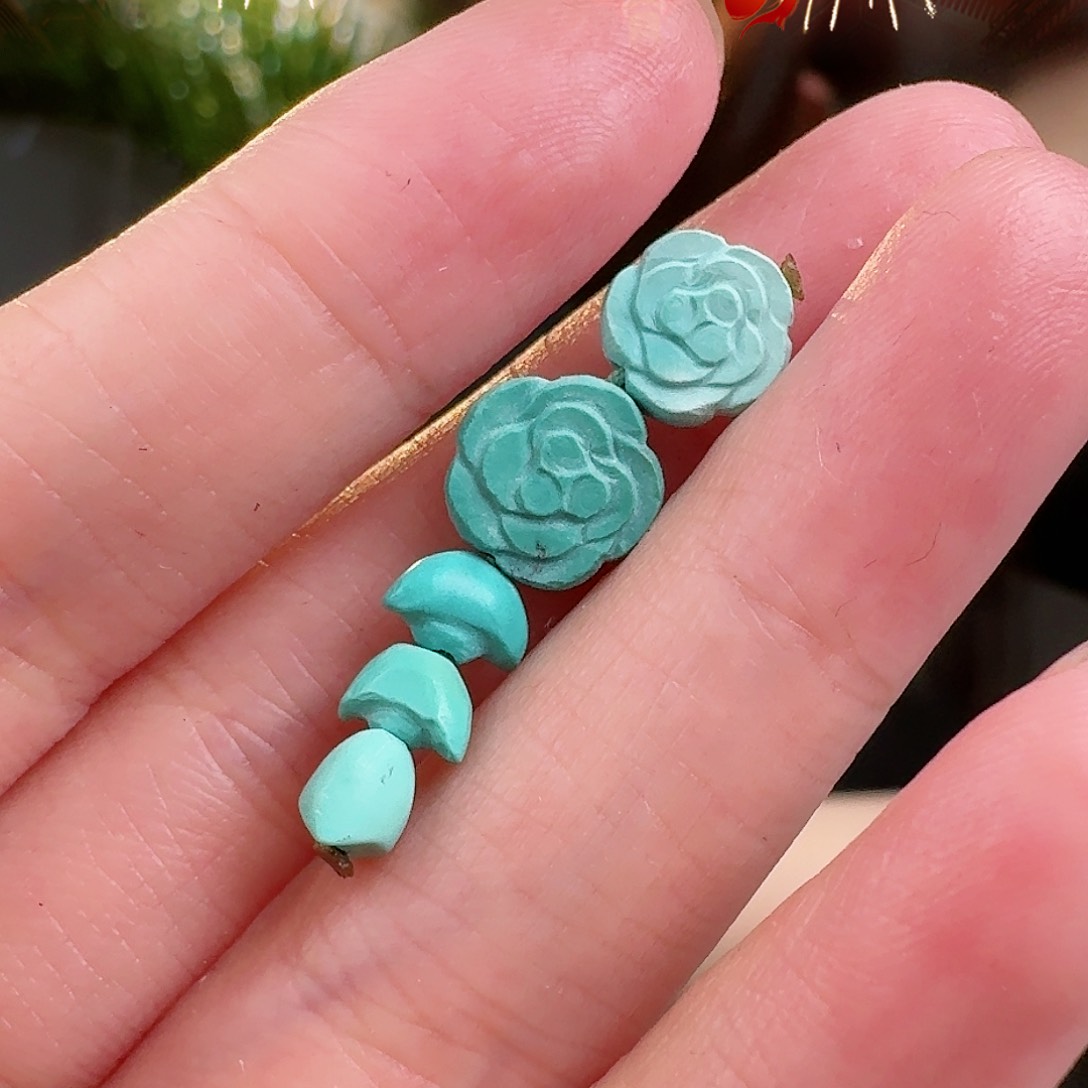 绿松石珠宝奇石未镶嵌