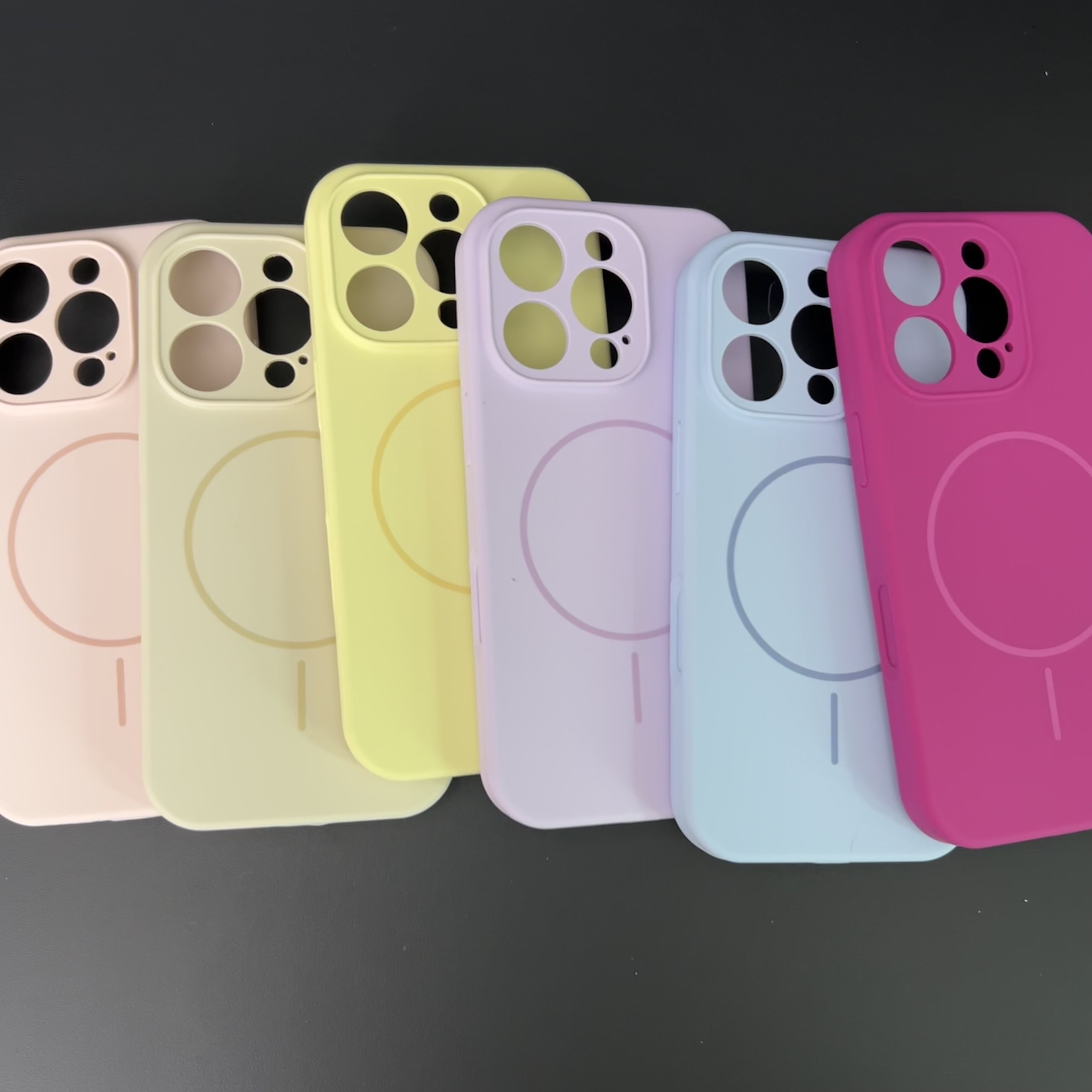 【一体AI按键】液态硅胶手机壳细磁圈简约磁吸适用15pro/防摔16plus