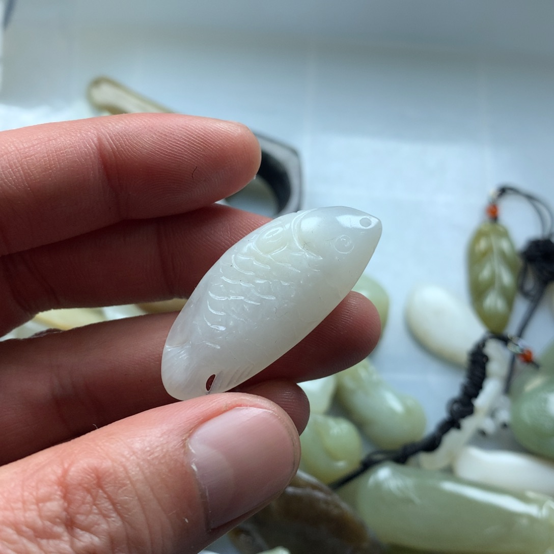 和田玉挂件未镶嵌