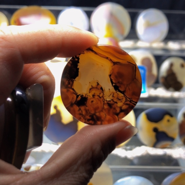 合金玛瑙/玉髓珠宝奇石159