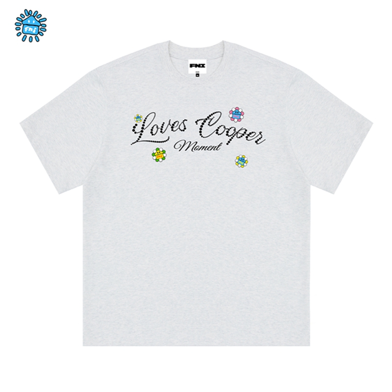 FNI Cooper系列（cooper时刻）卡通趣味纯棉短袖男女t恤新款发泡