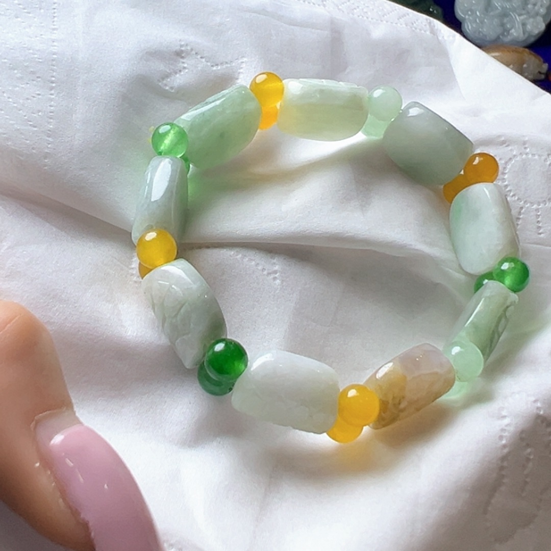 和田玉（糖玉）未镶嵌手链