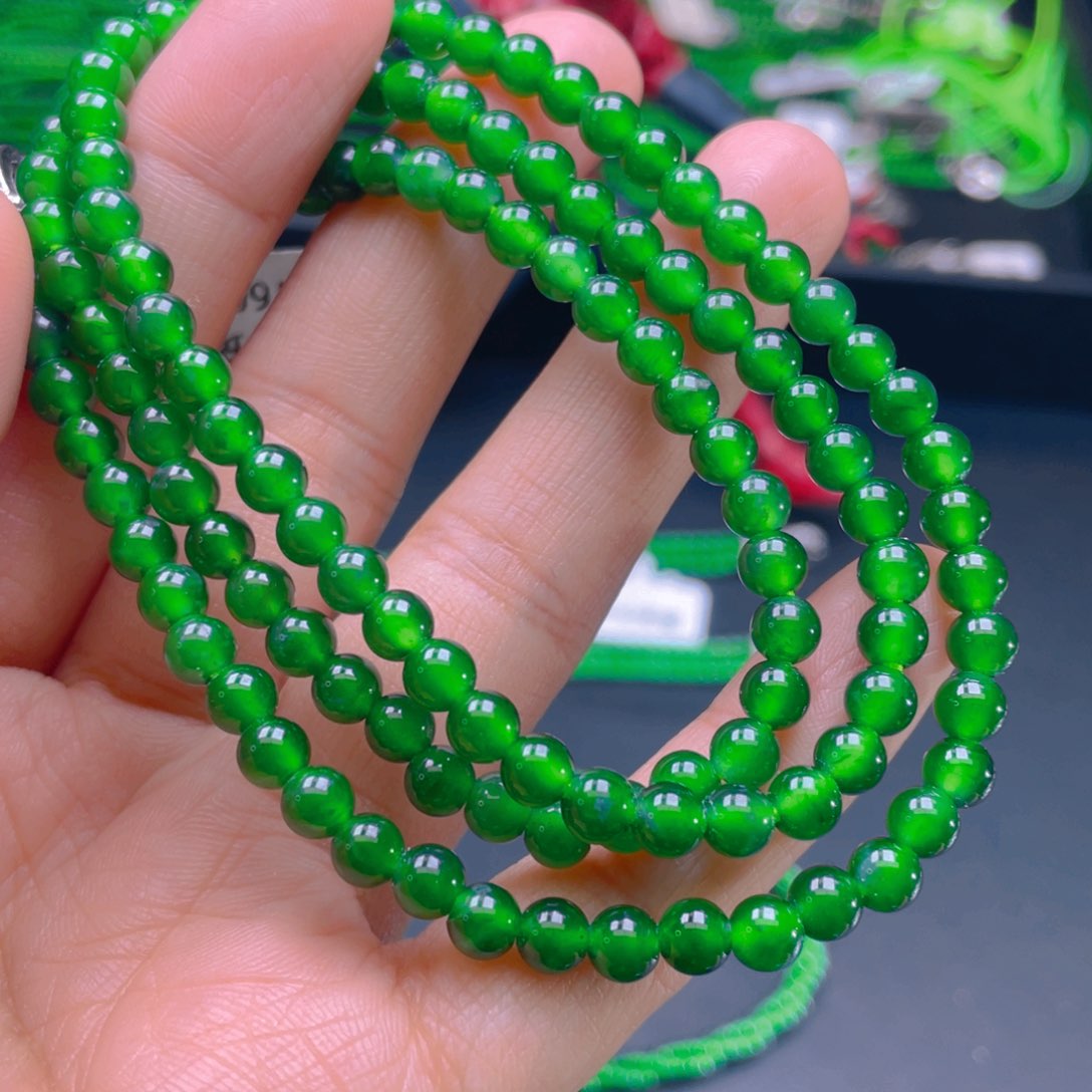 翡翠项链未镶嵌，1