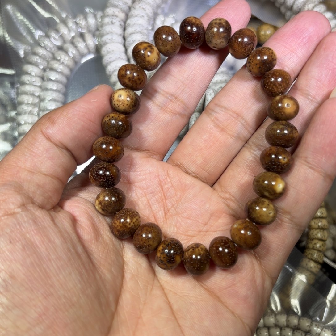 星月菩提手串昵***置星月虎皮11