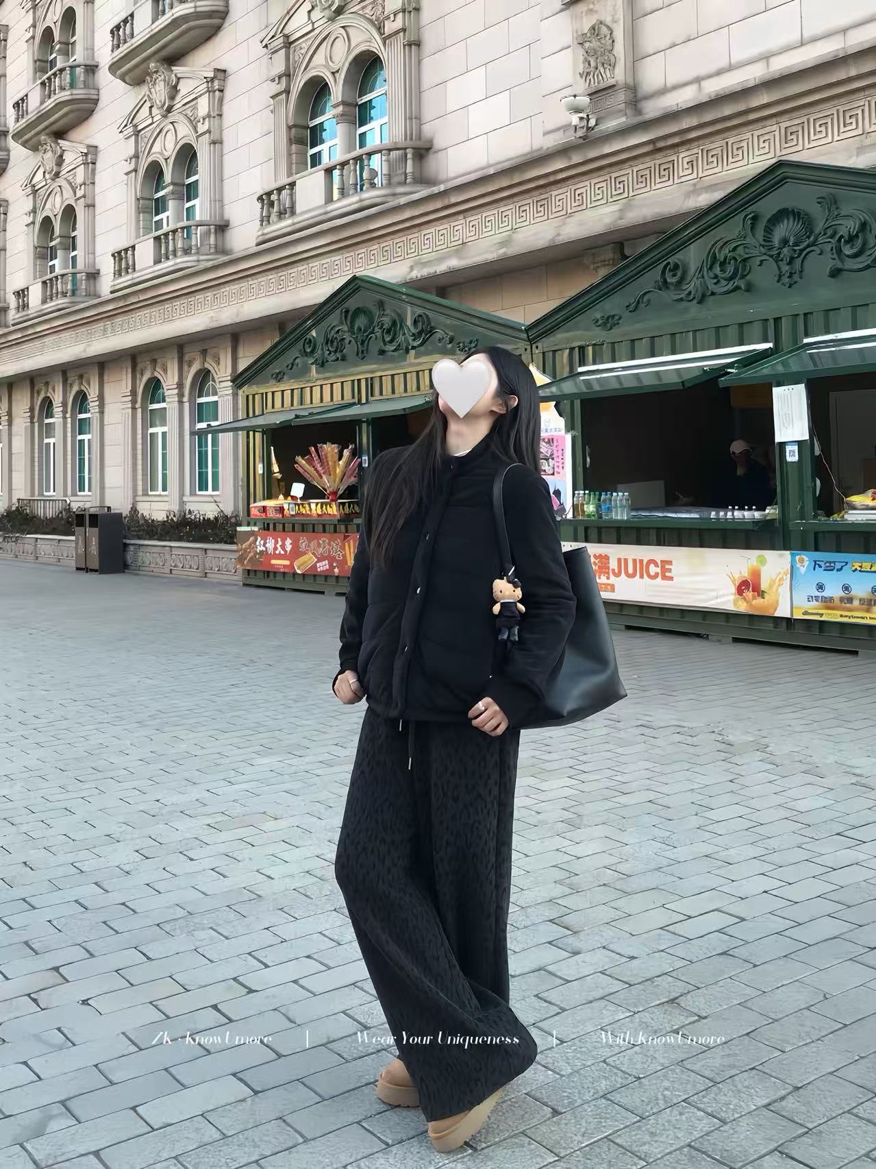 黑豹冬季 加绒裤#2518