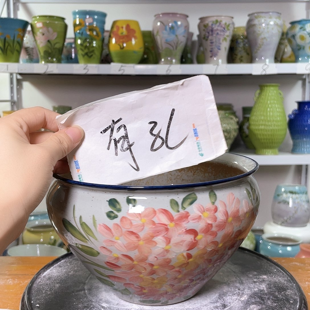 景德镇陶瓷花盆花器暇258