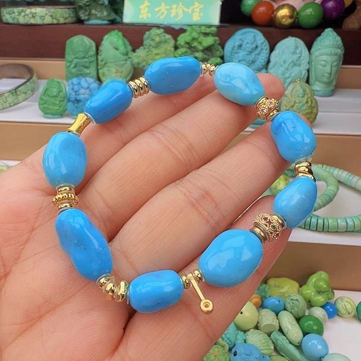 未镶嵌绿松石项链