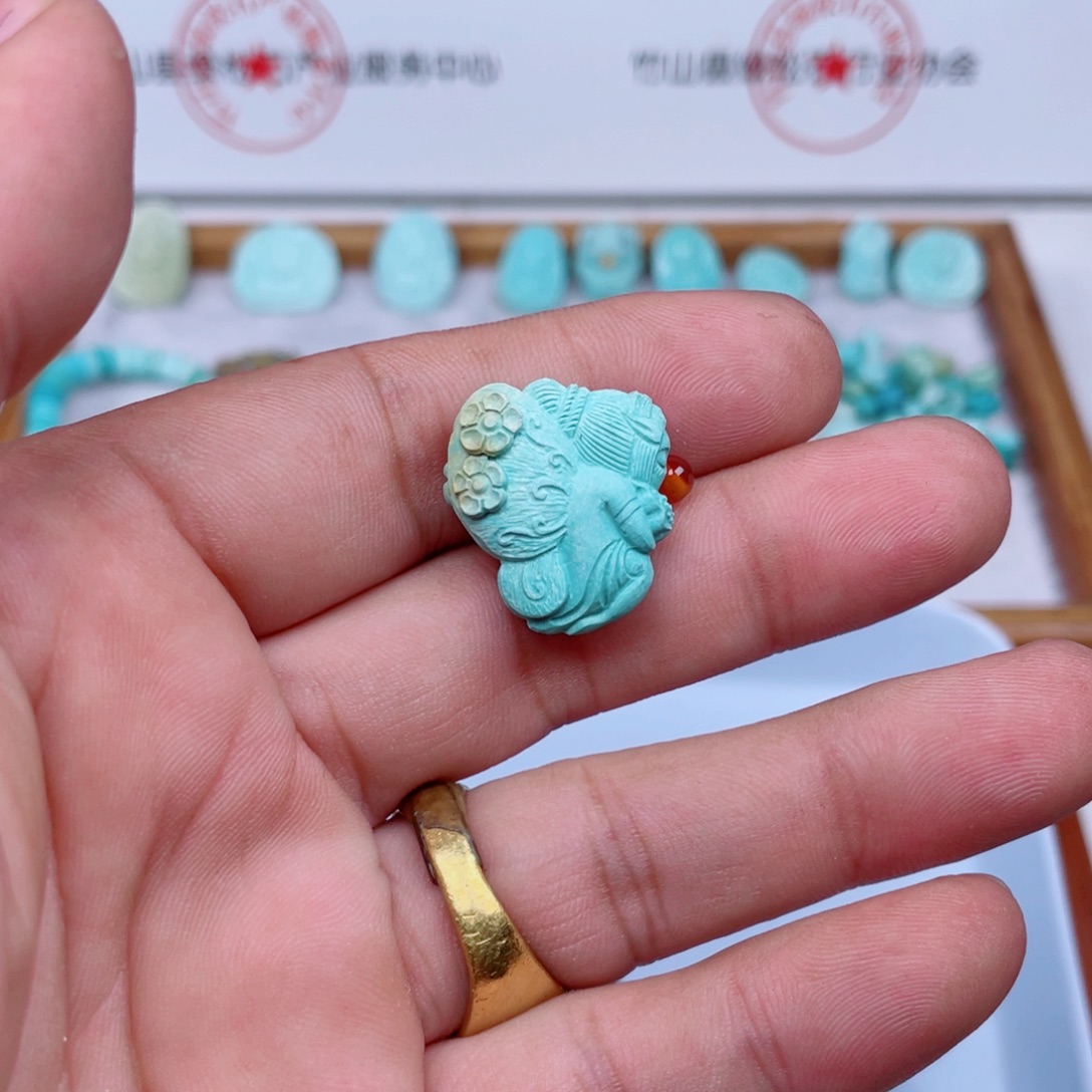 银***防颈饰未镶嵌南红玛瑙587