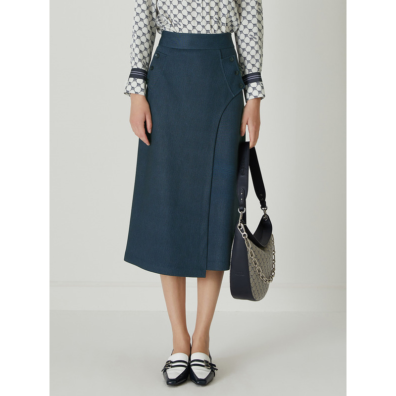 【九月】莱芙艾迪儿长裙（半截裙）1E1Q83116