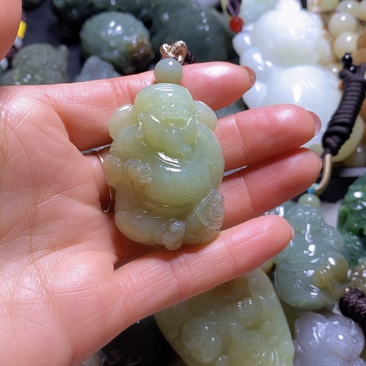 未镶嵌手链和田玉岁**迹