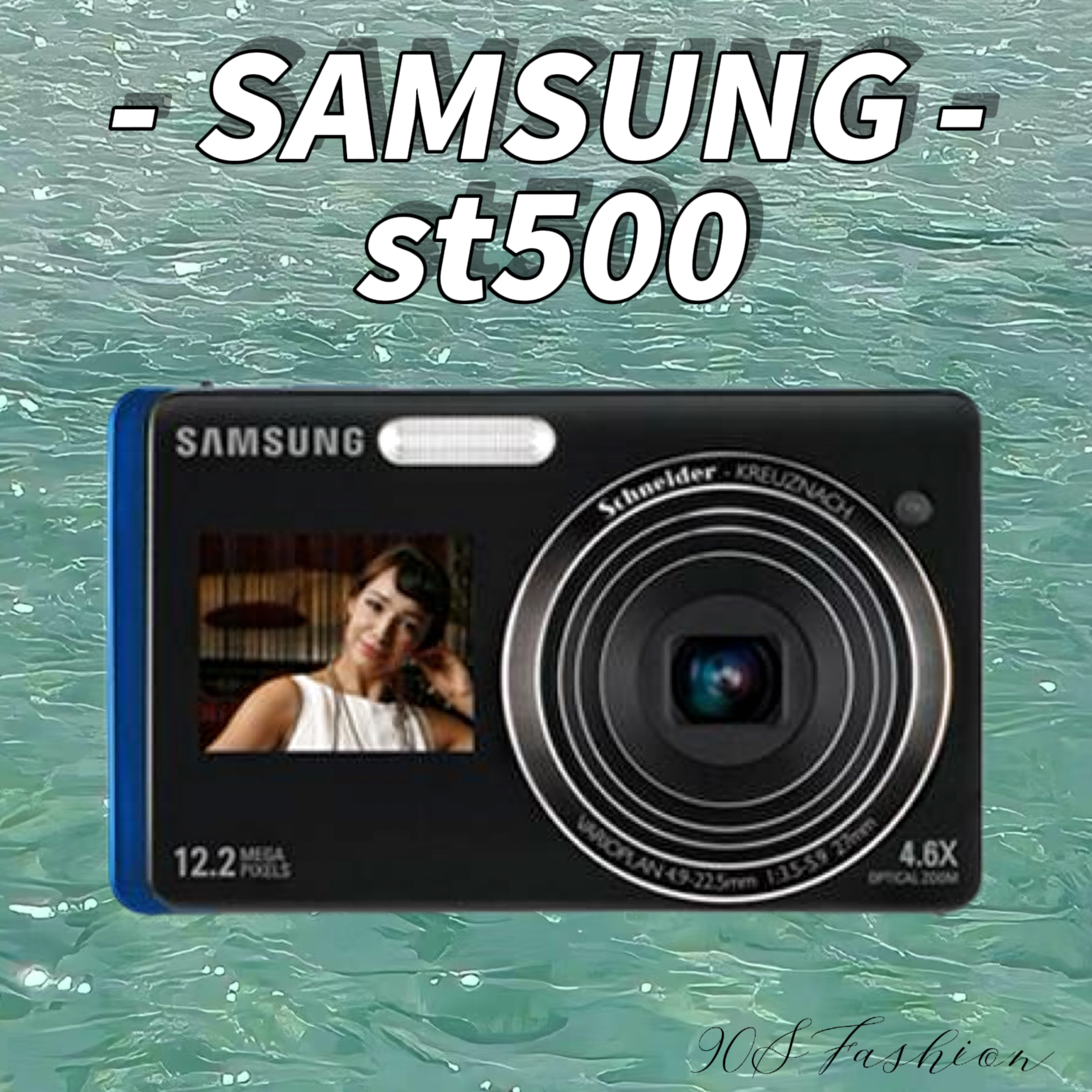 8新 Samsung/三星 ST500双屏可自拍中文1220w像素4.6倍相机ccd