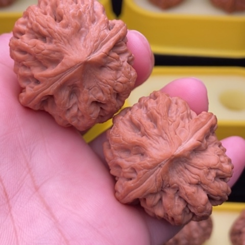 把件文玩核桃密**麻太行龙纹38全品