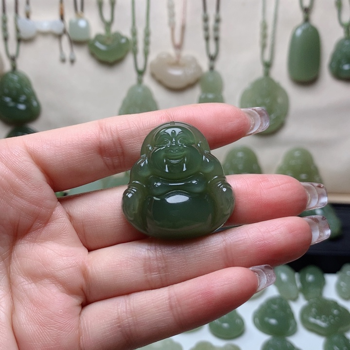 和田玉吊坠未镶嵌W****6