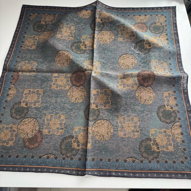 丝纡--淡然   四经绞萝香云纱桑蚕丝披肩围巾65cm