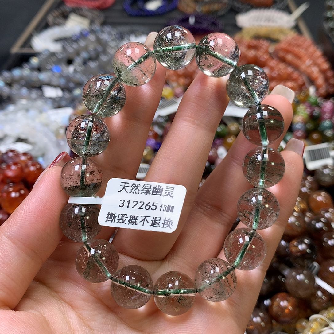 水晶手链未镶嵌，