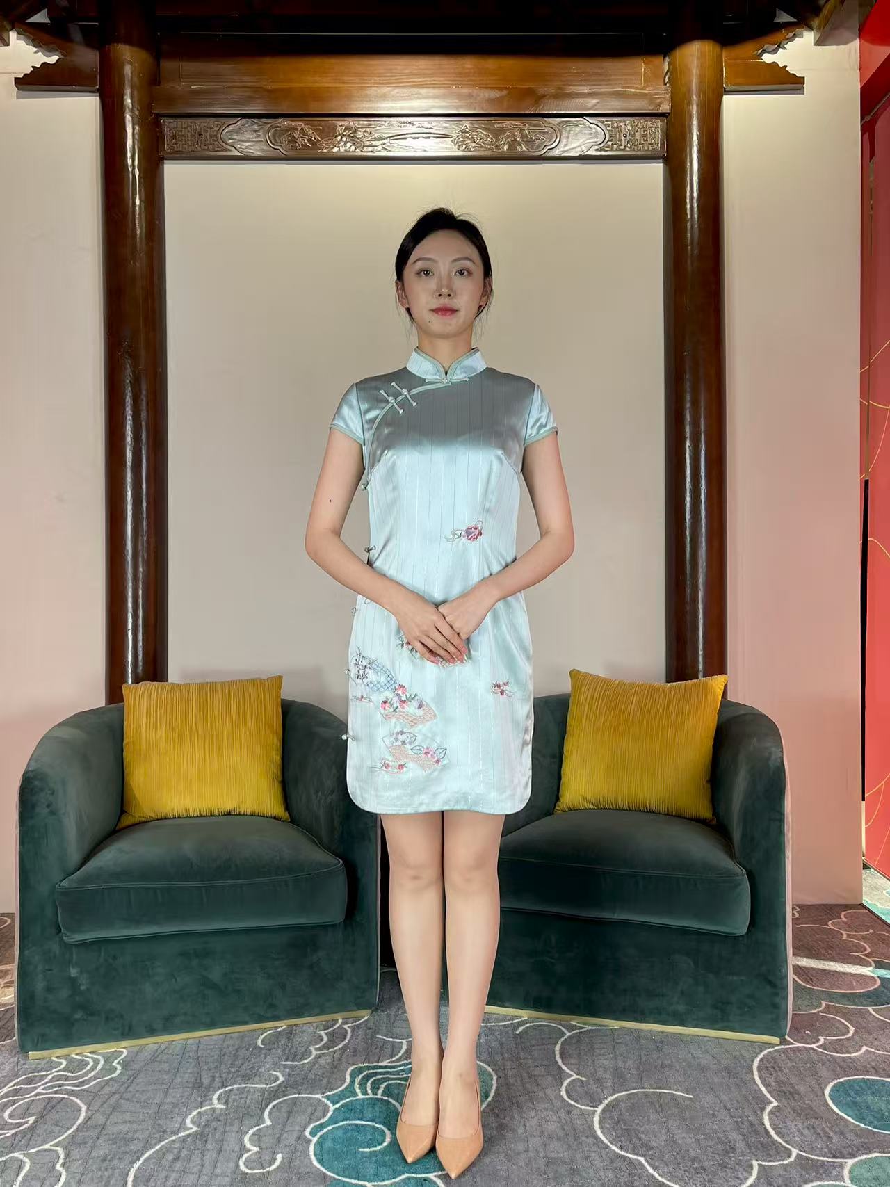 懿菲品旗袍(秀丽端庄)YF21263397-3021