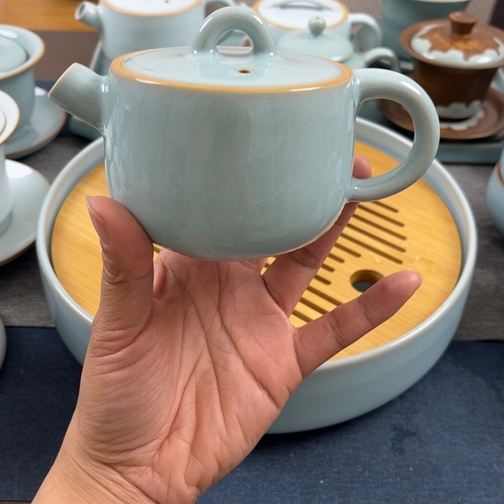 杯忘*草汉瓦壶维微瑕一件