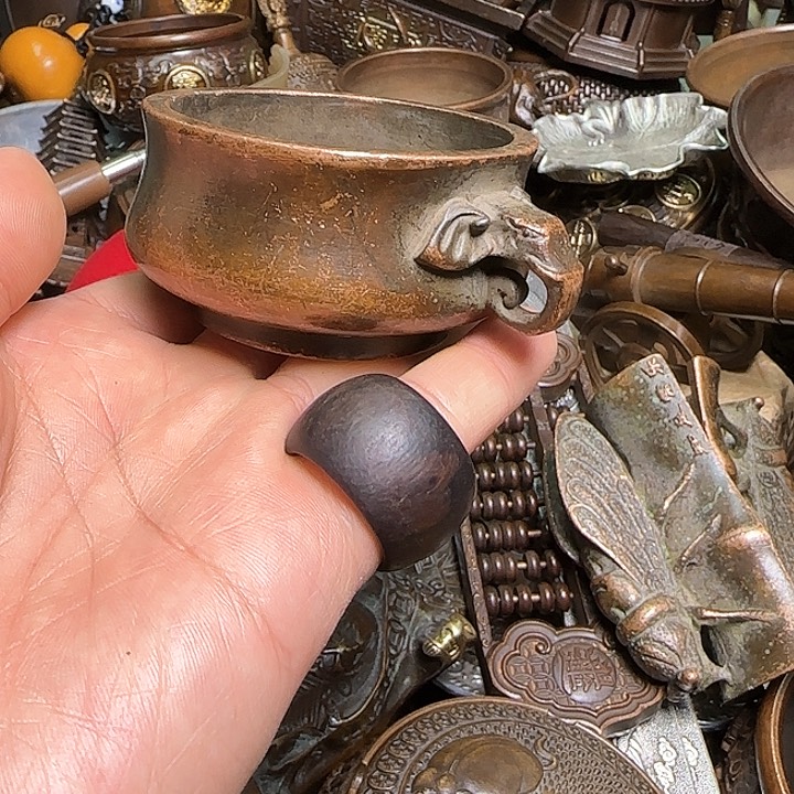 铜器办公室茶室摆件