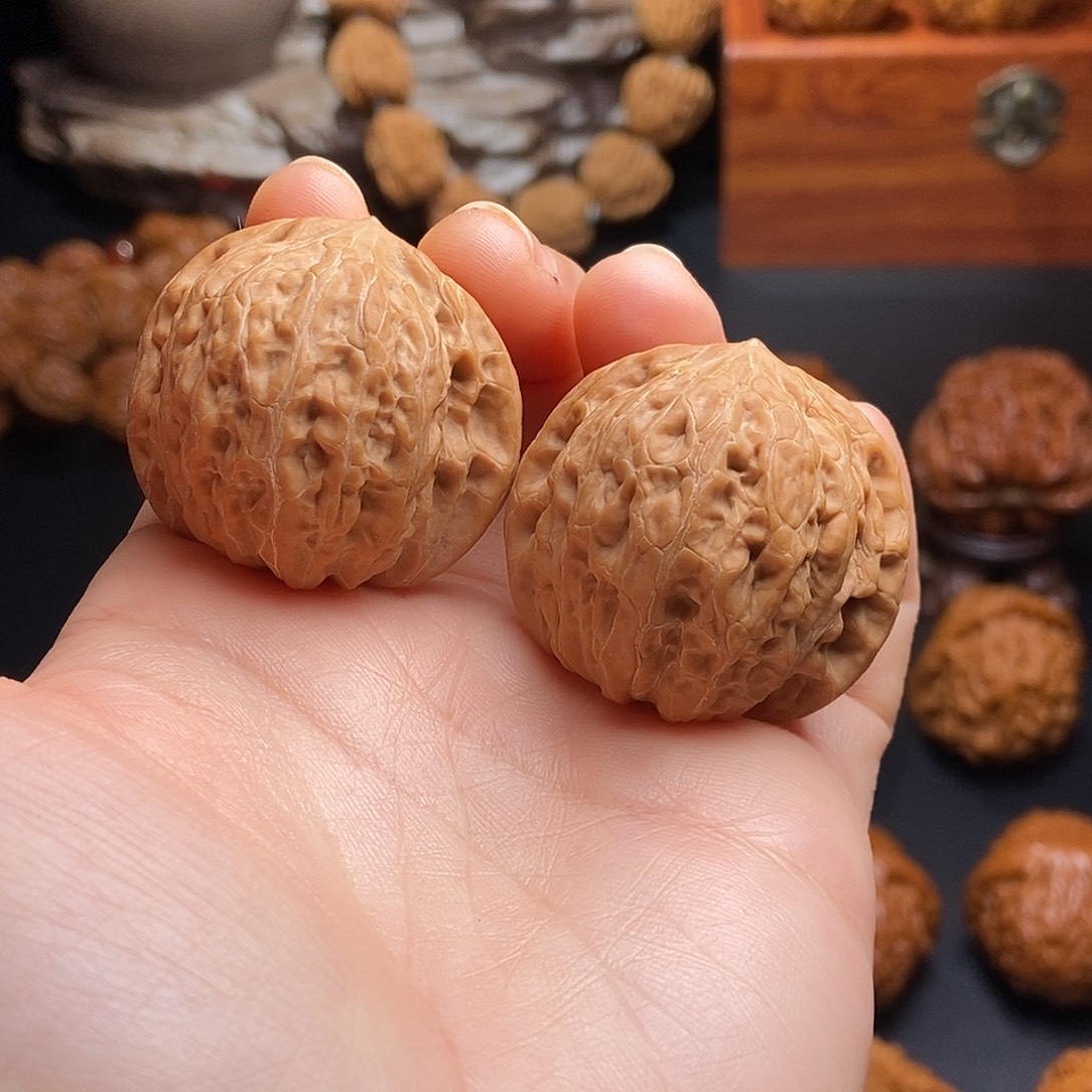 吊坠文玩核桃39+全品铁锤