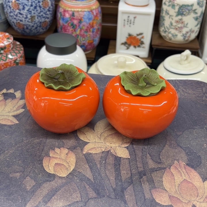 高端陶瓷茶叶密封罐