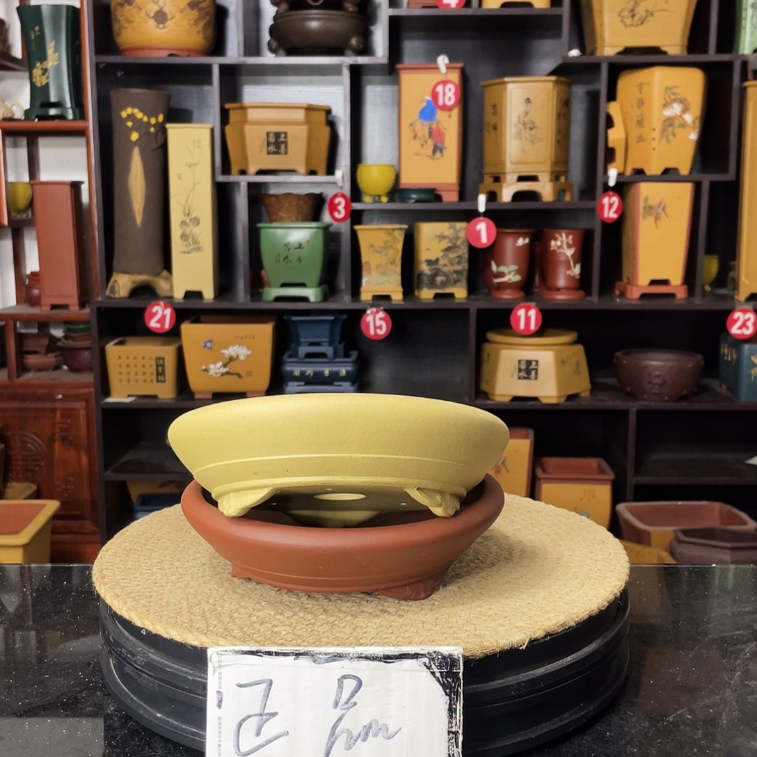 紫砂用****7D-婉秋紫砂花盆