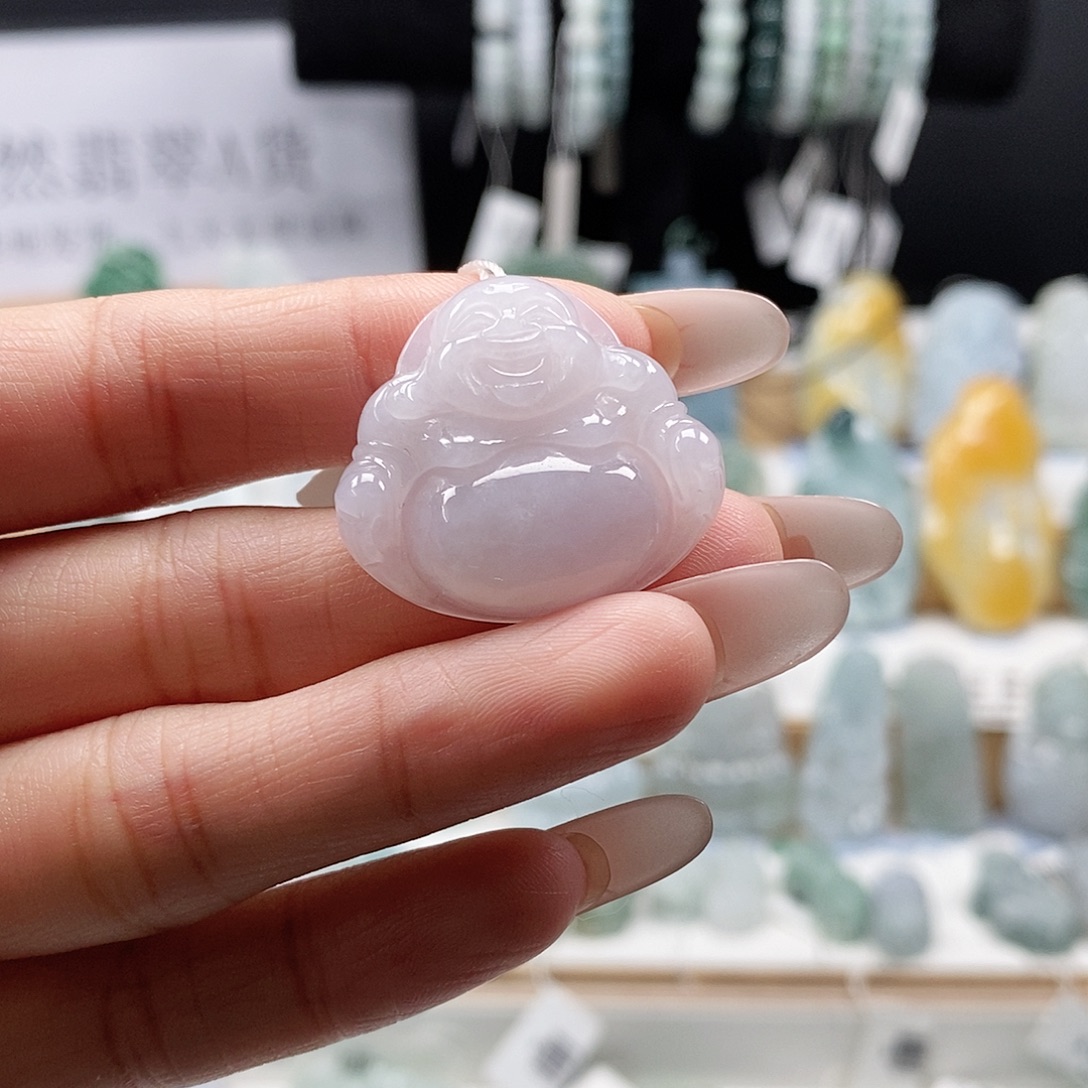 翡翠未镶嵌颈饰569