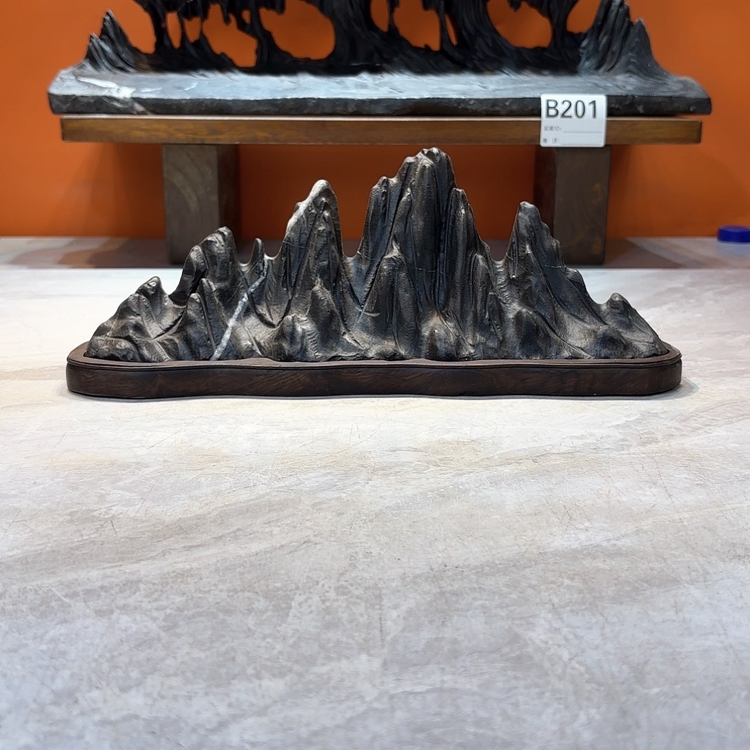 摆件京**梦灵璧石奇石摆件