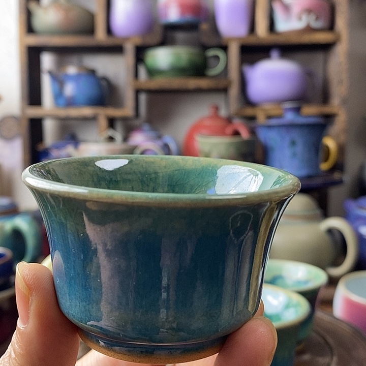 中国神后钧瓷茶具
