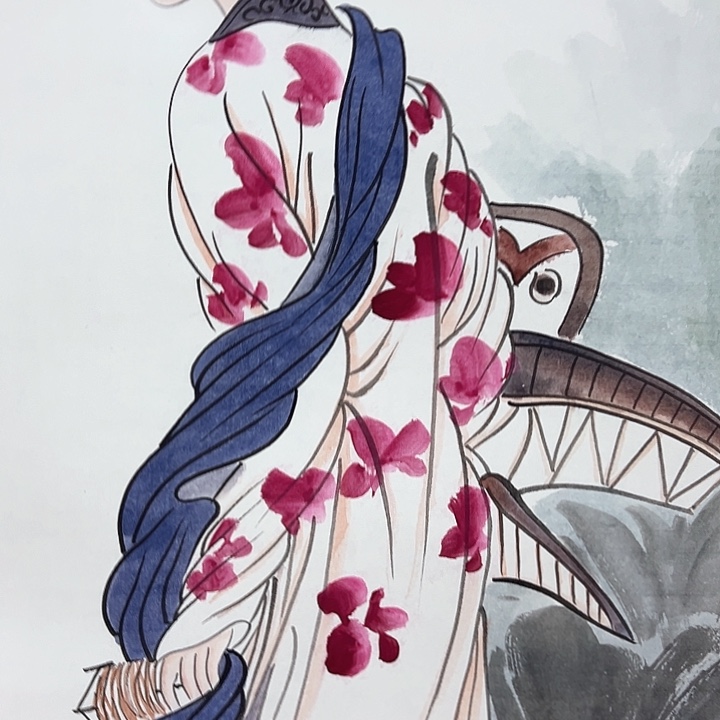版画哪吒一营有个