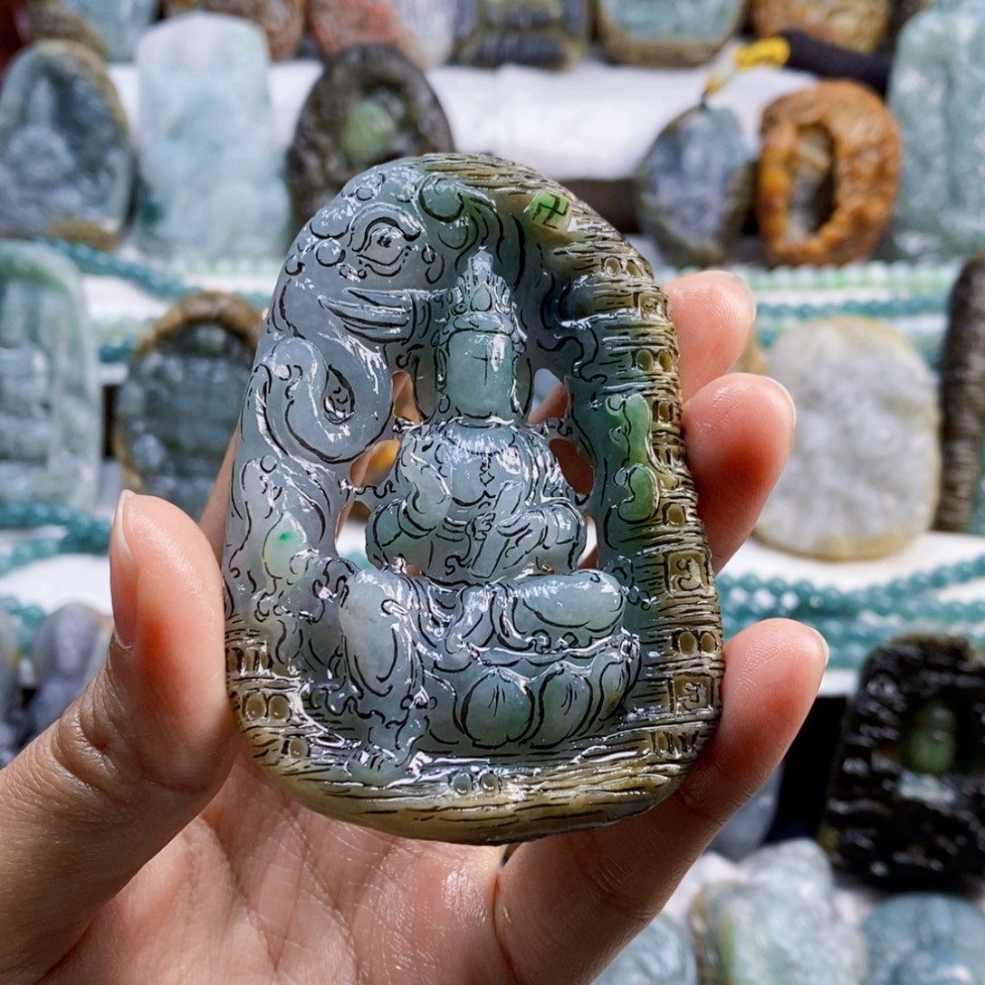 王***祥定制翡翠未镶嵌翡翠定制链接